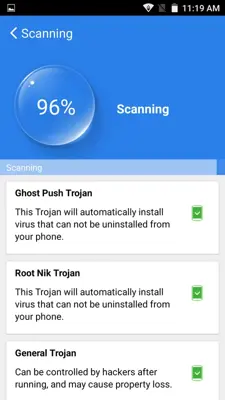 Stubborn Trojan Killer android App screenshot 0